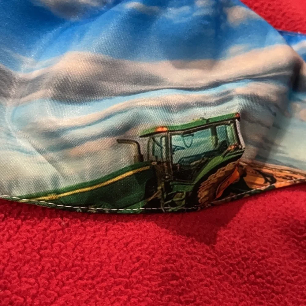 6/$20 New tractor face mask